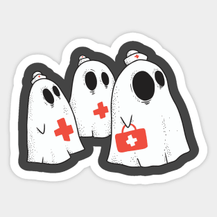 Ghost Nurses Sticker